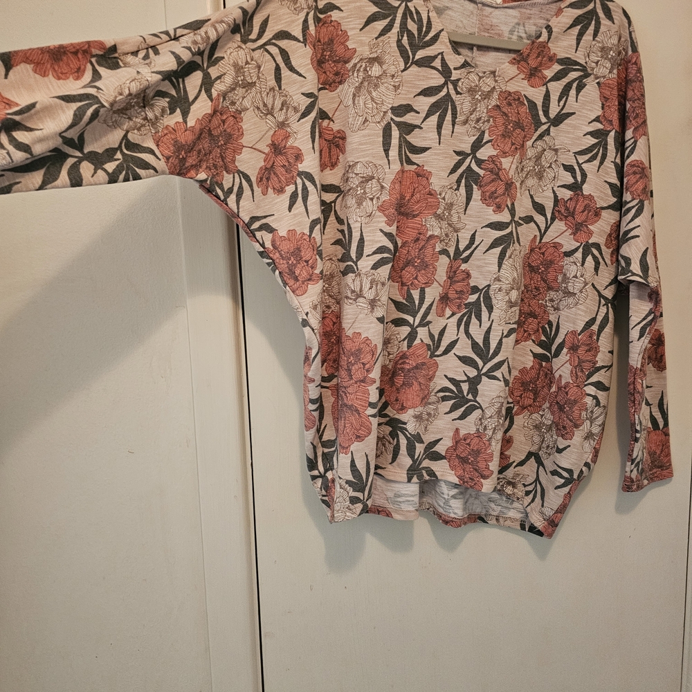 Floral Long Sleeve Top